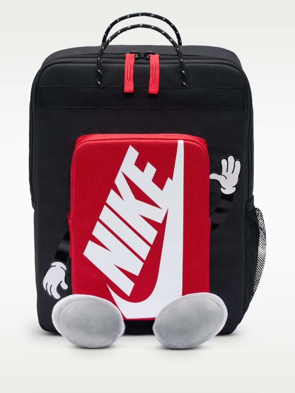 Nike Black and Red Logo Character Backpack - Men's - Picture 1 of 5